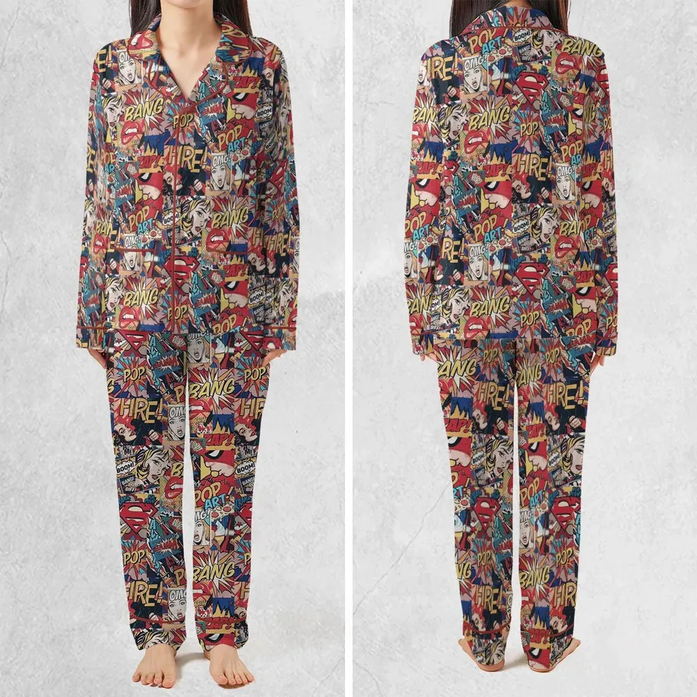 Pop Art Pajamas Set - 2