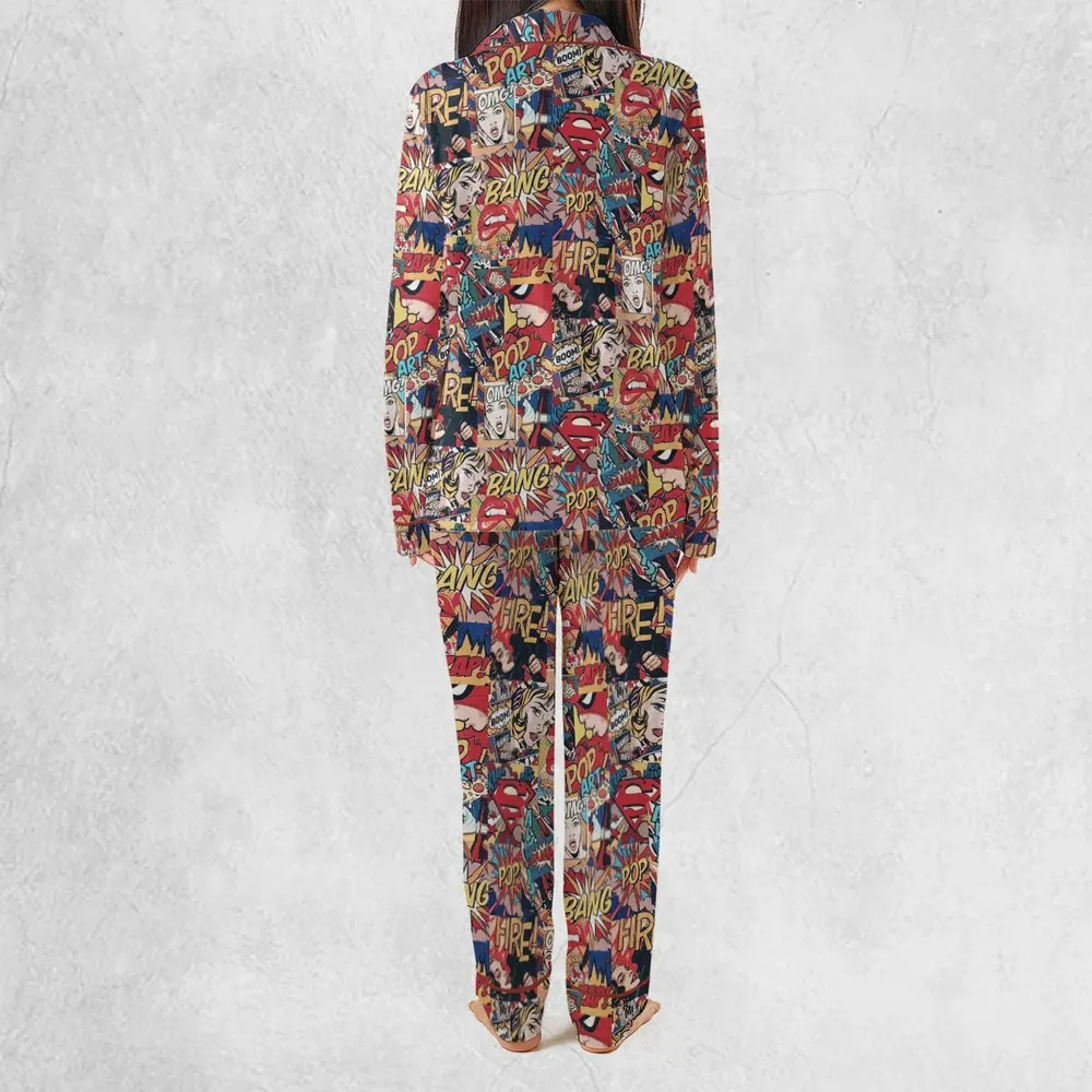 Pop Art Pajamas Set - 4