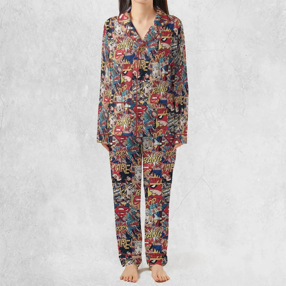 Pop Art Pajamas Set - 3