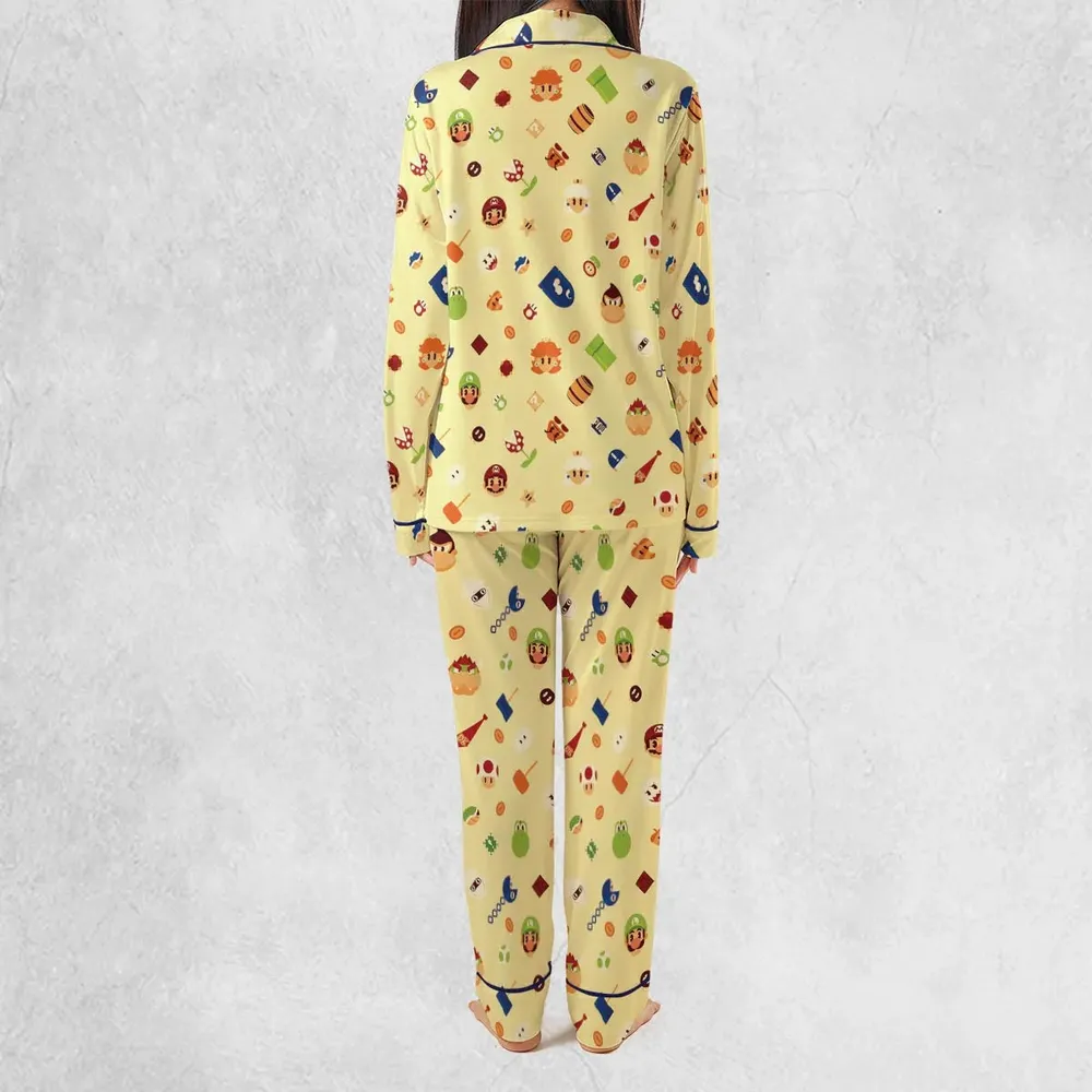 Mario and Friends Pattern Pajamas Set - 4