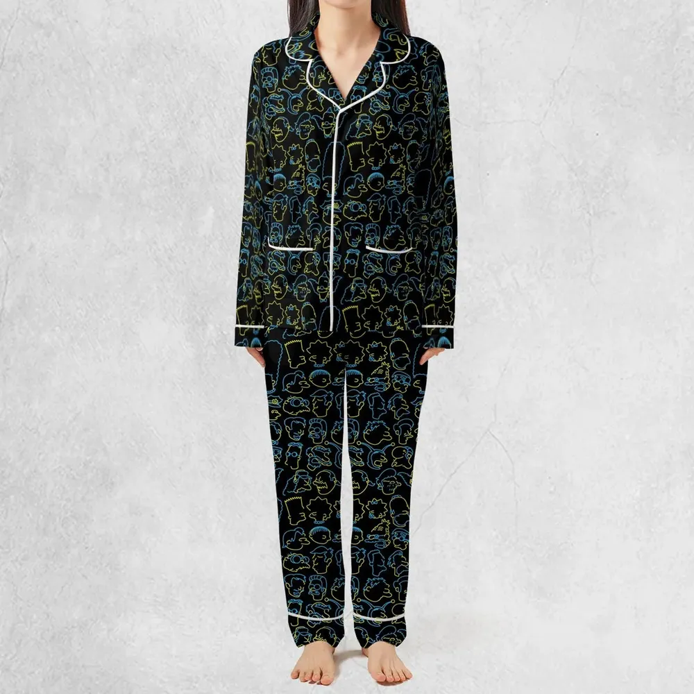 The Simpsons Neon Pajamas Set - 3