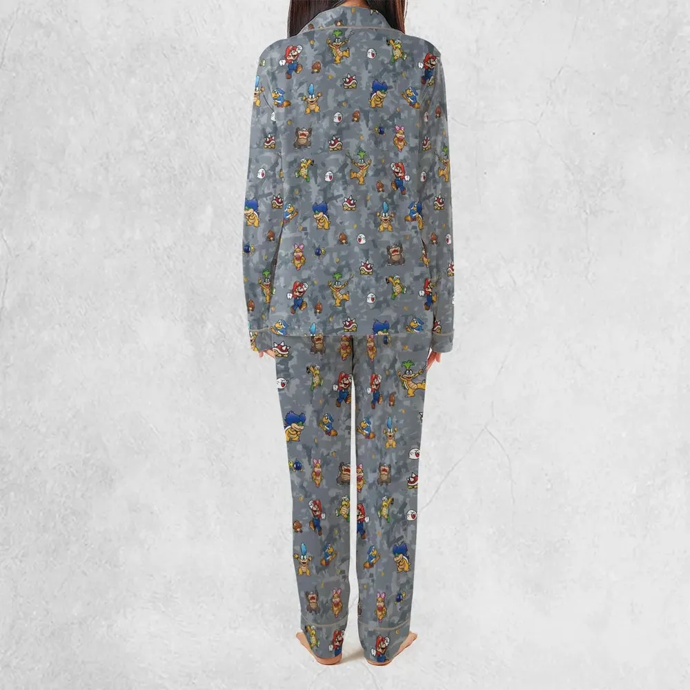 Super Mario Nintendo Video Game Pajamas Set - 4