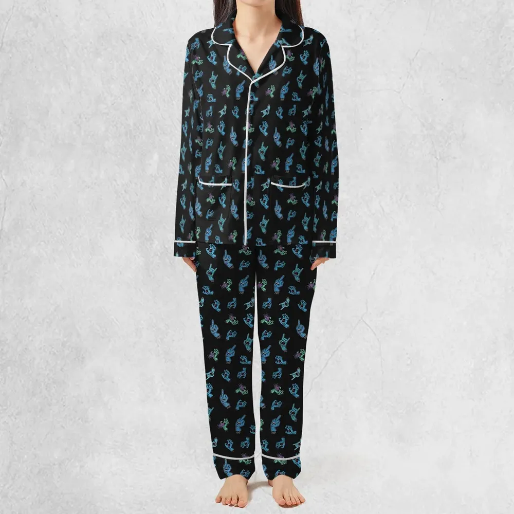 Santa Cruz Screaming Hand Pajamas Set - 3