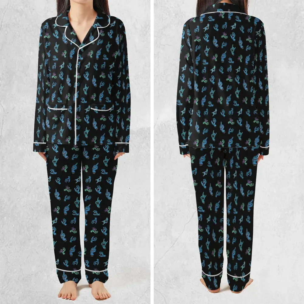 Santa Cruz Screaming Hand Pajamas Set - 2