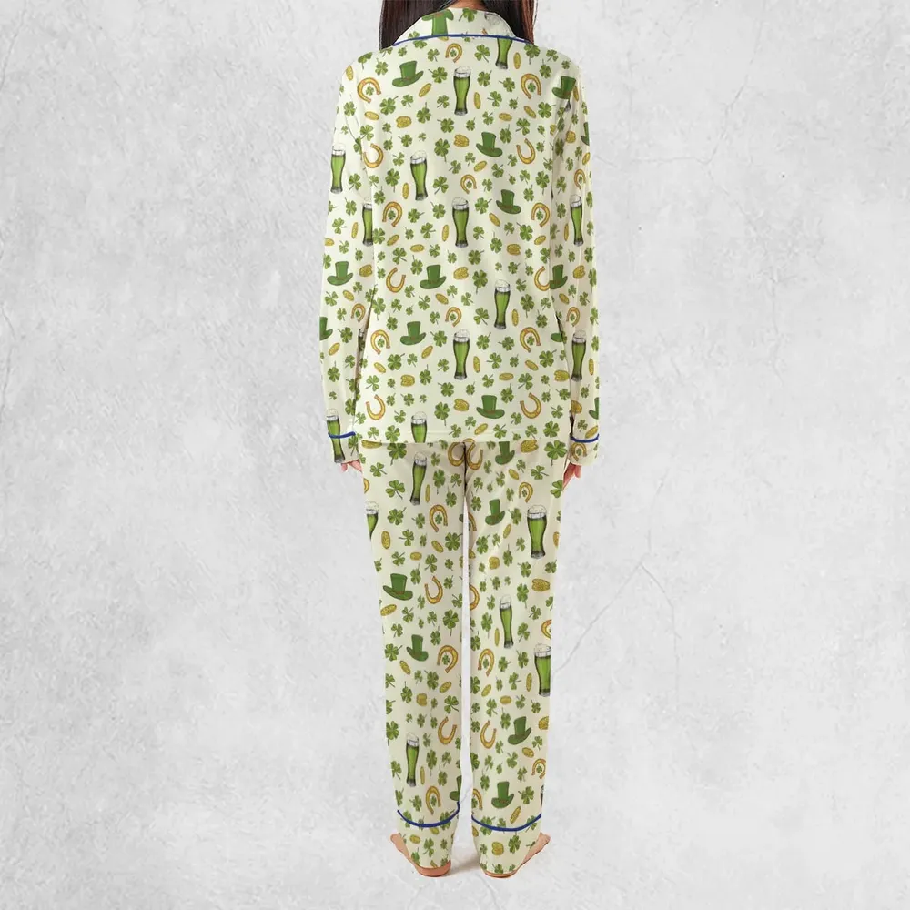 St.Patrick’s Day Pattern Pajamas Set - 4