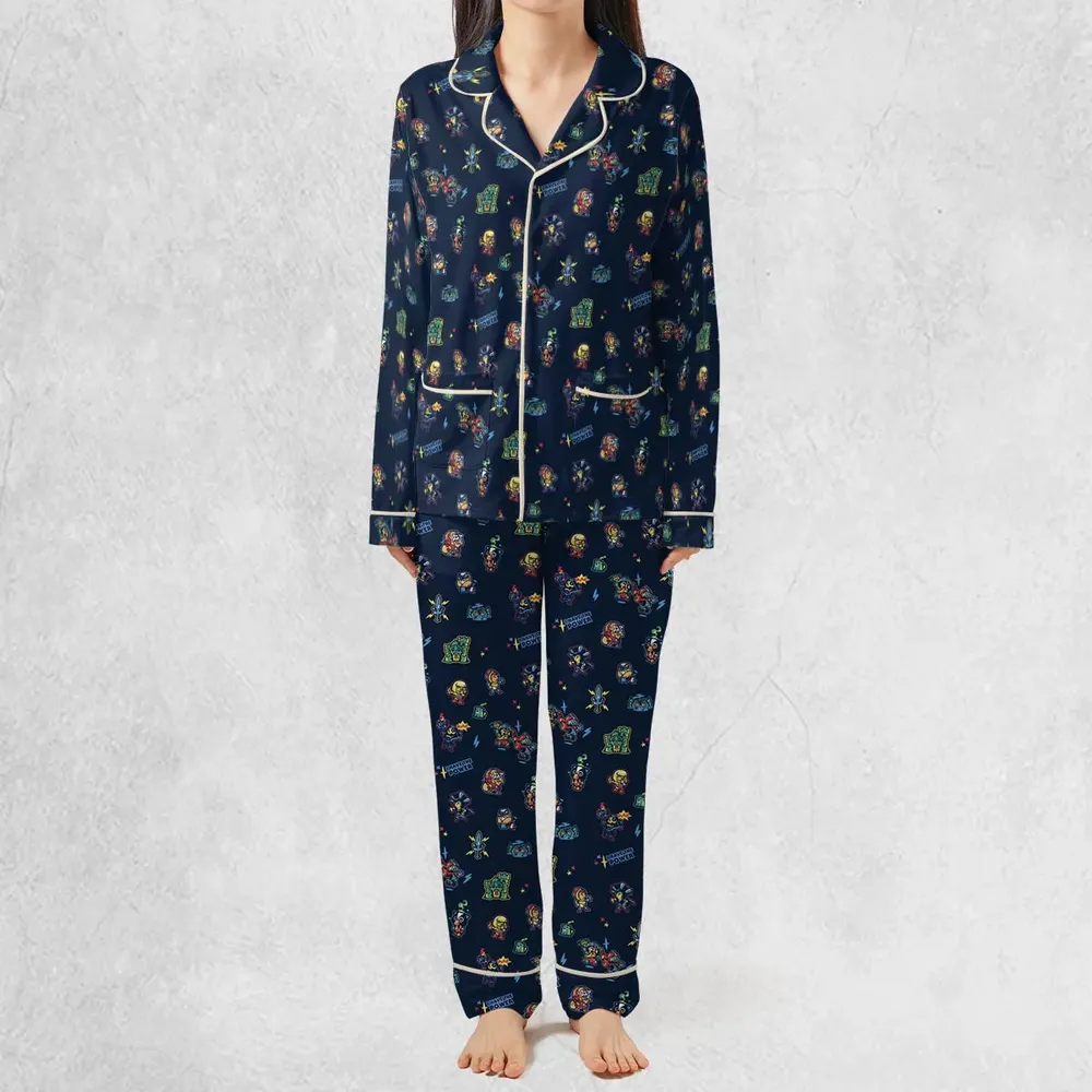 Masters Of The Universe Funny Pattern Pajamas Set - 3
