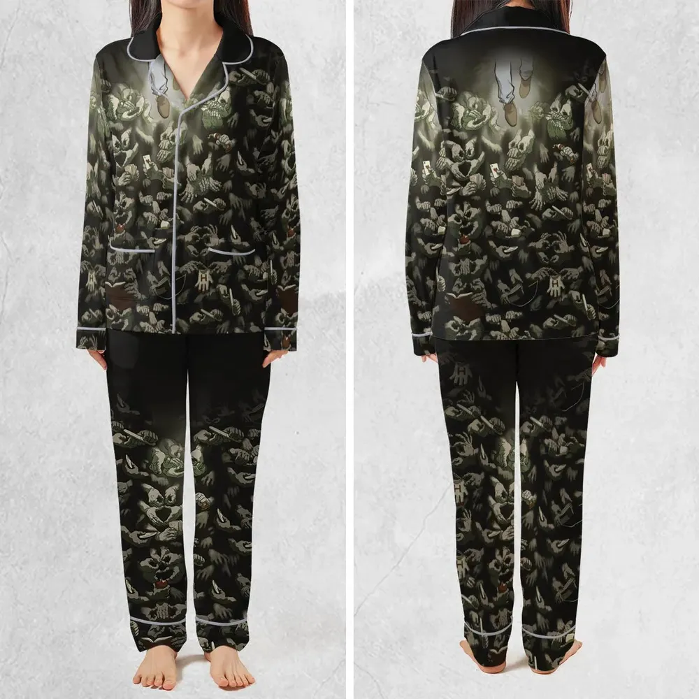 Funny Helping Hands Labyrinth Pajamas Set - 2