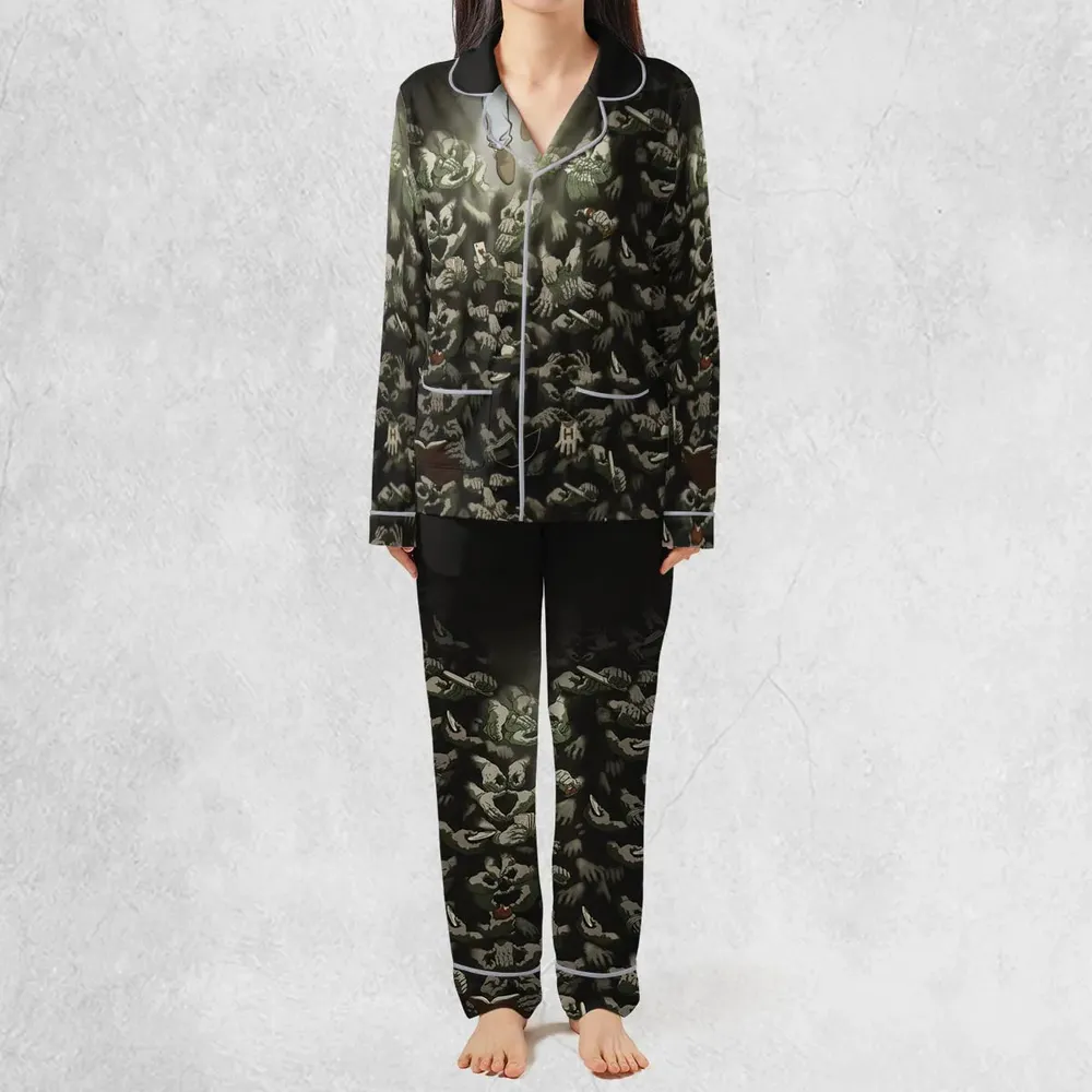 Funny Helping Hands Labyrinth Pajamas Set - 3