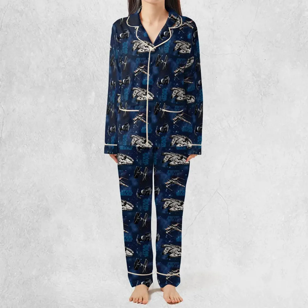 Star Wars Ships Pattern Pajamas Set - 3