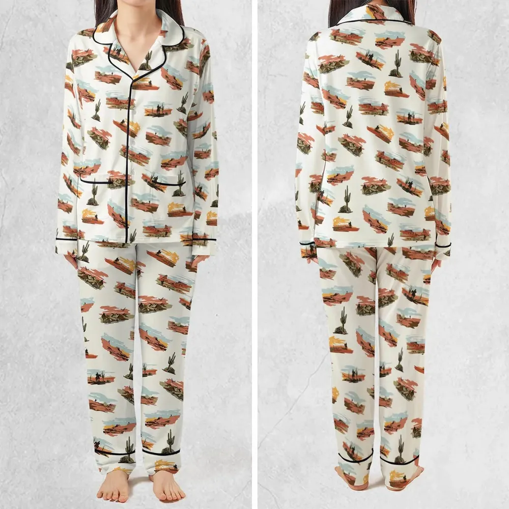 Wild West John Wayne Pajamas Set - 2