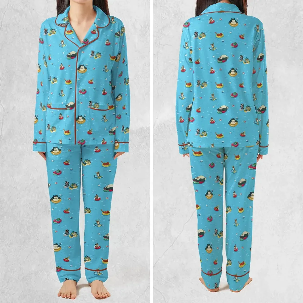 Pokemon Sunny Days Sea Swim Pajamas Set - 2