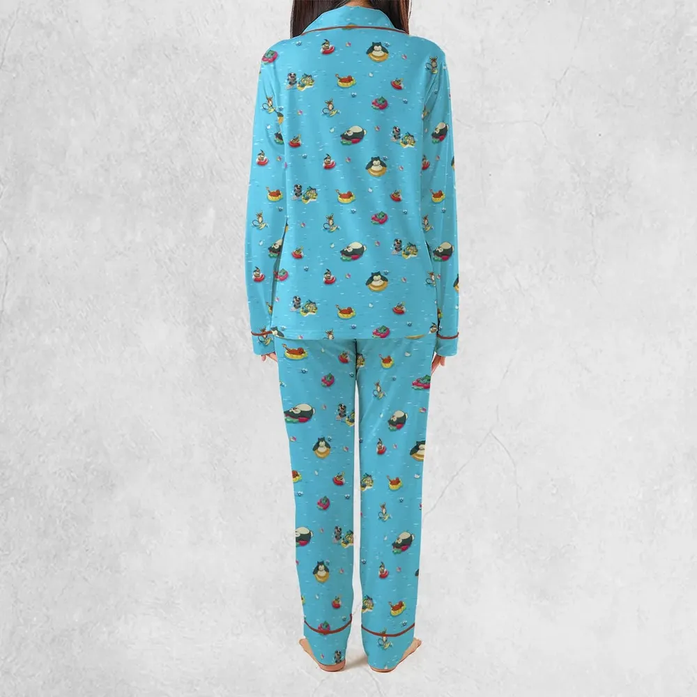 Pokemon Sunny Days Sea Swim Pajamas Set - 4