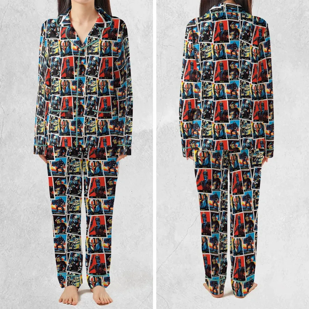This Is The Way The Mando Pattern Pajamas Set - 2