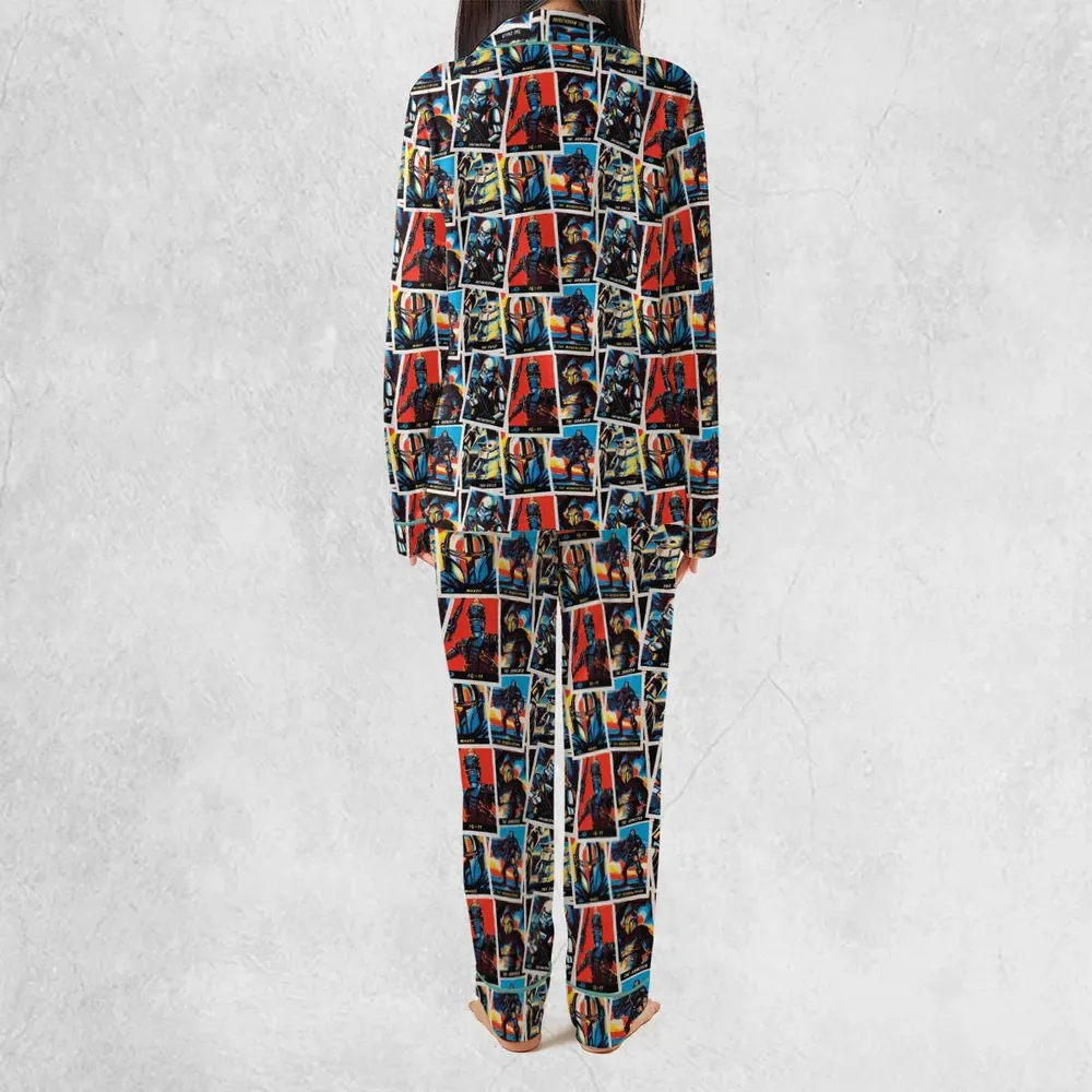 This Is The Way The Mando Pattern Pajamas Set - 4