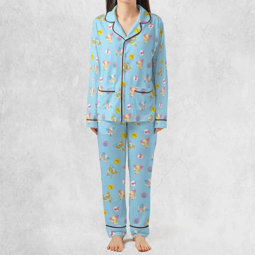 Rocko and Spunky Pattern Rocko's Modern Life Pajamas Set - 3