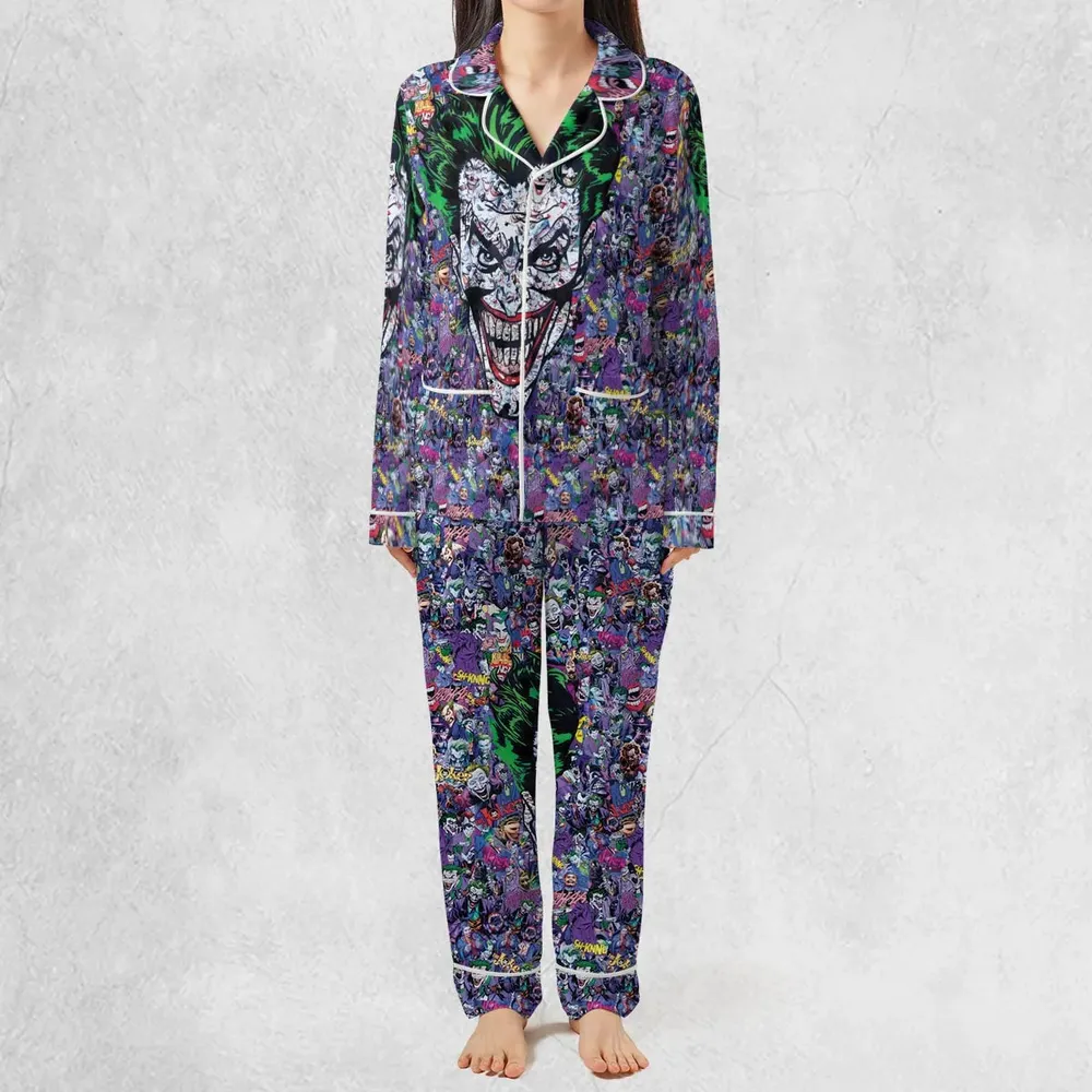 Joker The Most Favourite Characters Pattern Pajamas Set - 3