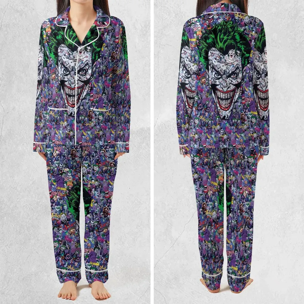 Joker The Most Favourite Characters Pattern Pajamas Set - 2