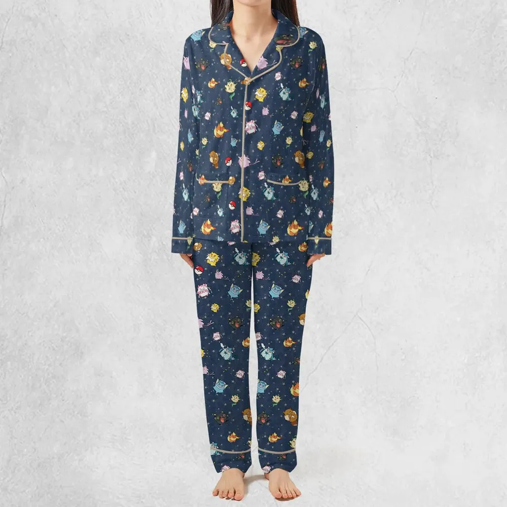 Gengar as Eevee The Eeveelutions Pokemon Pajamas Set - 3