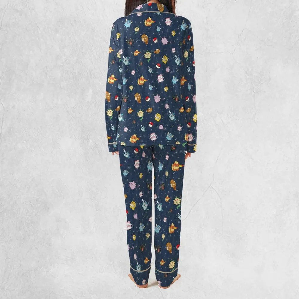 Gengar as Eevee The Eeveelutions Pokemon Pajamas Set - 4