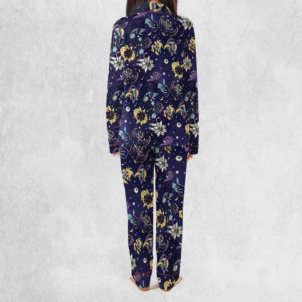 Galaxy Mew Psychic Type Pokemon Pajamas Set - 4