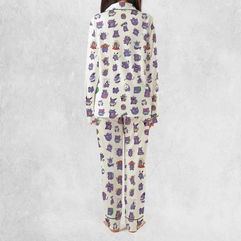 Gengar Cosplay Pokemon Pajamas Set - 4