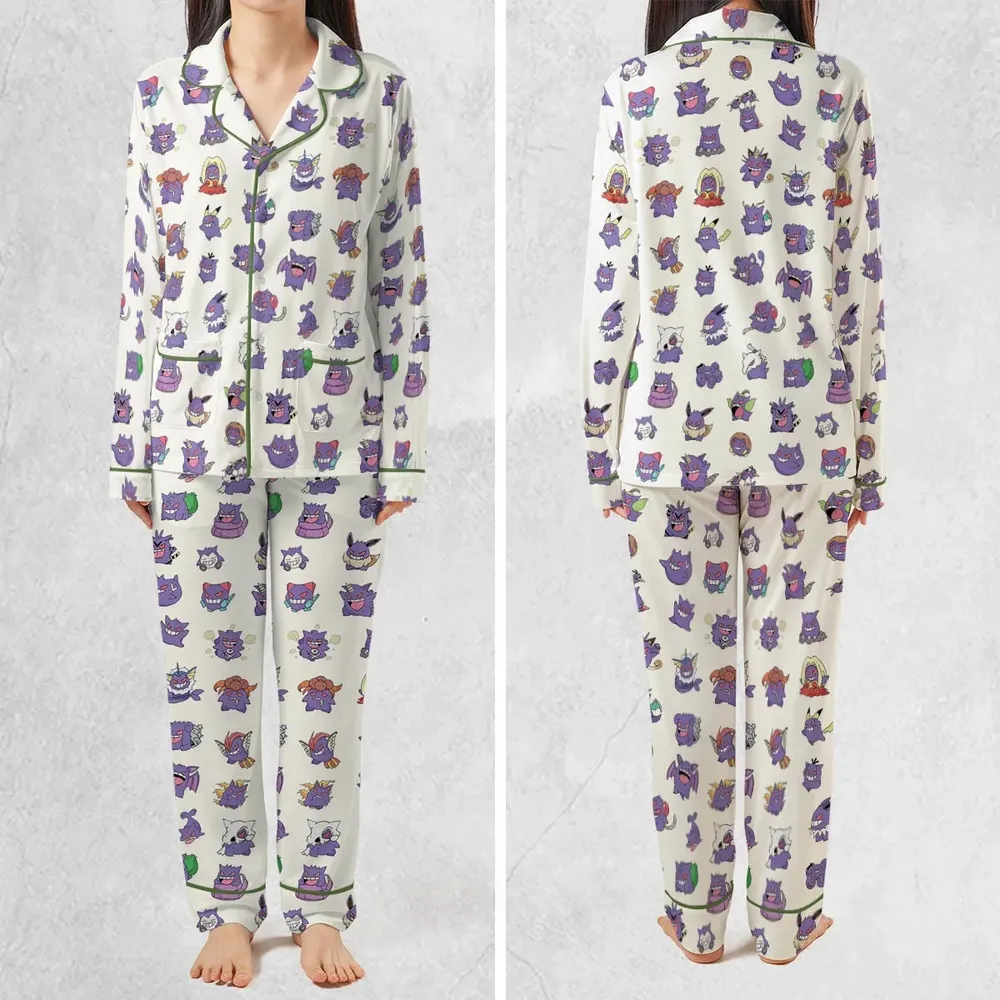 Gengar Cosplay Pokemon Pajamas Set - 2