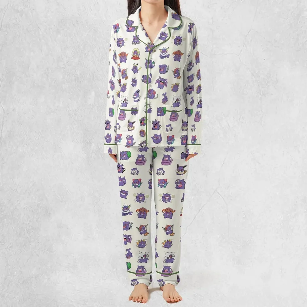 Gengar Cosplay Pokemon Pajamas Set - 3