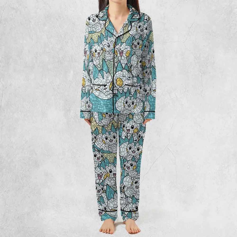 Pachirisu Stained Glass Pokemon Pajamas Set - 3