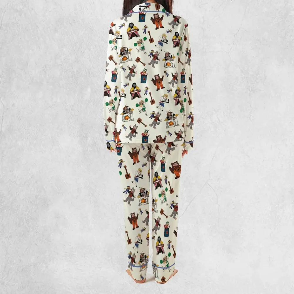 The Rock-afire Explosion Pattern Pajamas Set - 4
