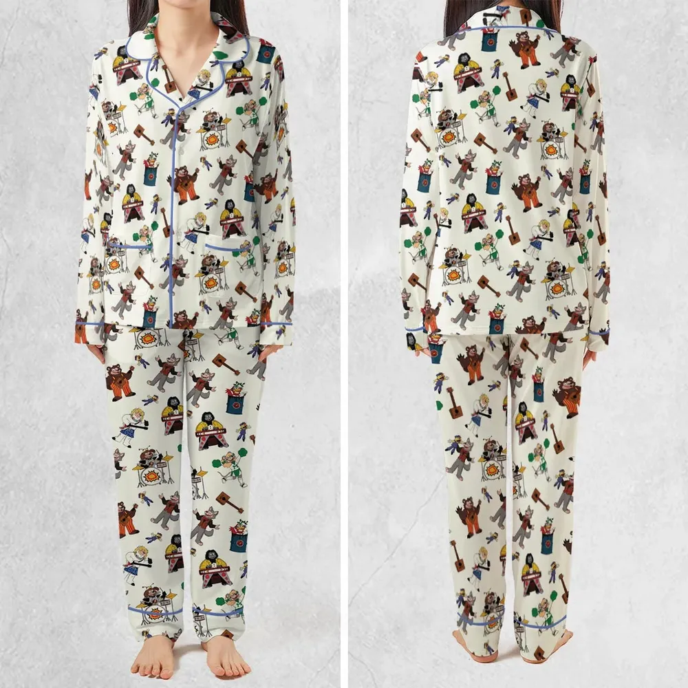 The Rock-afire Explosion Pattern Pajamas Set - 2