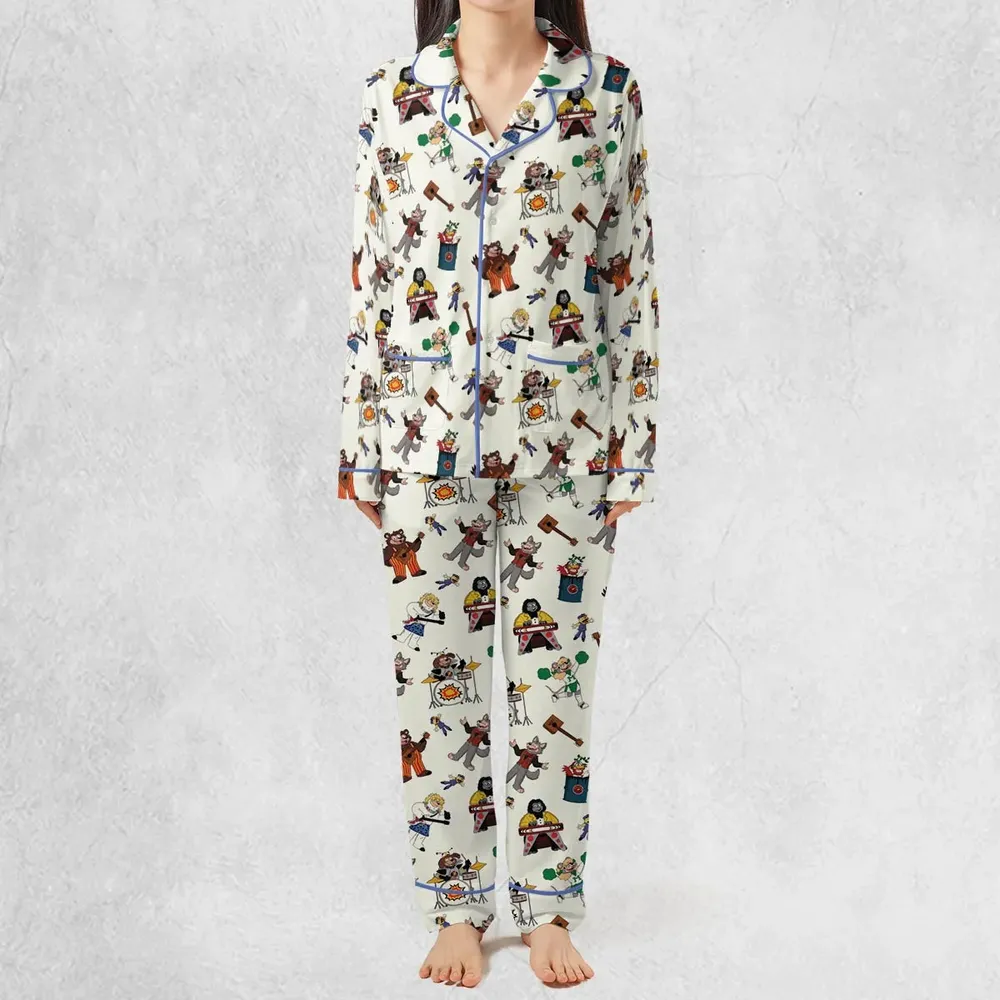 The Rock-afire Explosion Pattern Pajamas Set - 3