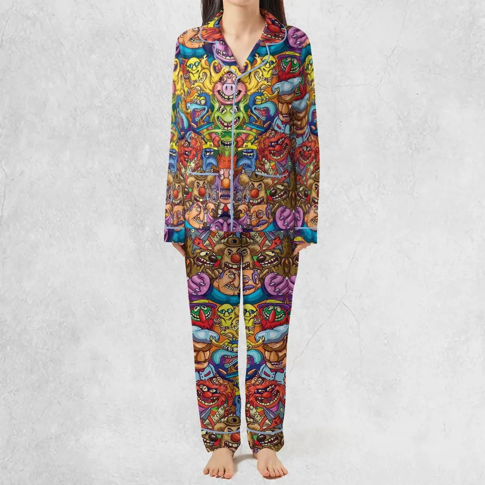 Monster Muppets The Muppets Characters Pajamas Set - 3
