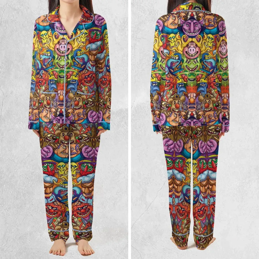 Monster Muppets The Muppets Characters Pajamas Set - 2