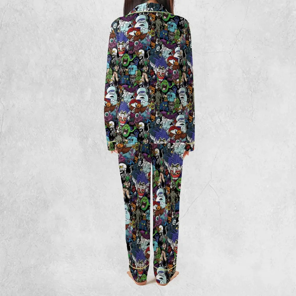 I Ain't Afraid Of No Ghosts Pajamas Set - 4