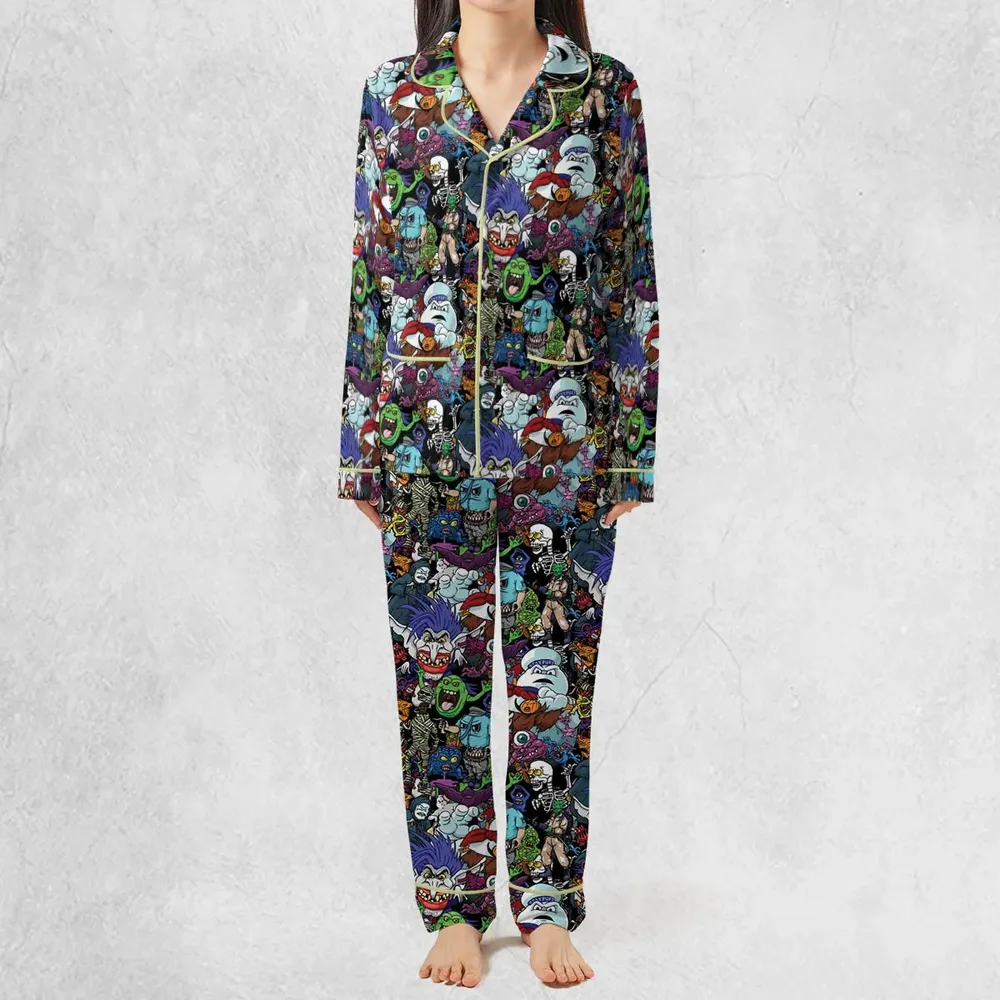 I Ain't Afraid Of No Ghosts Pajamas Set - 3