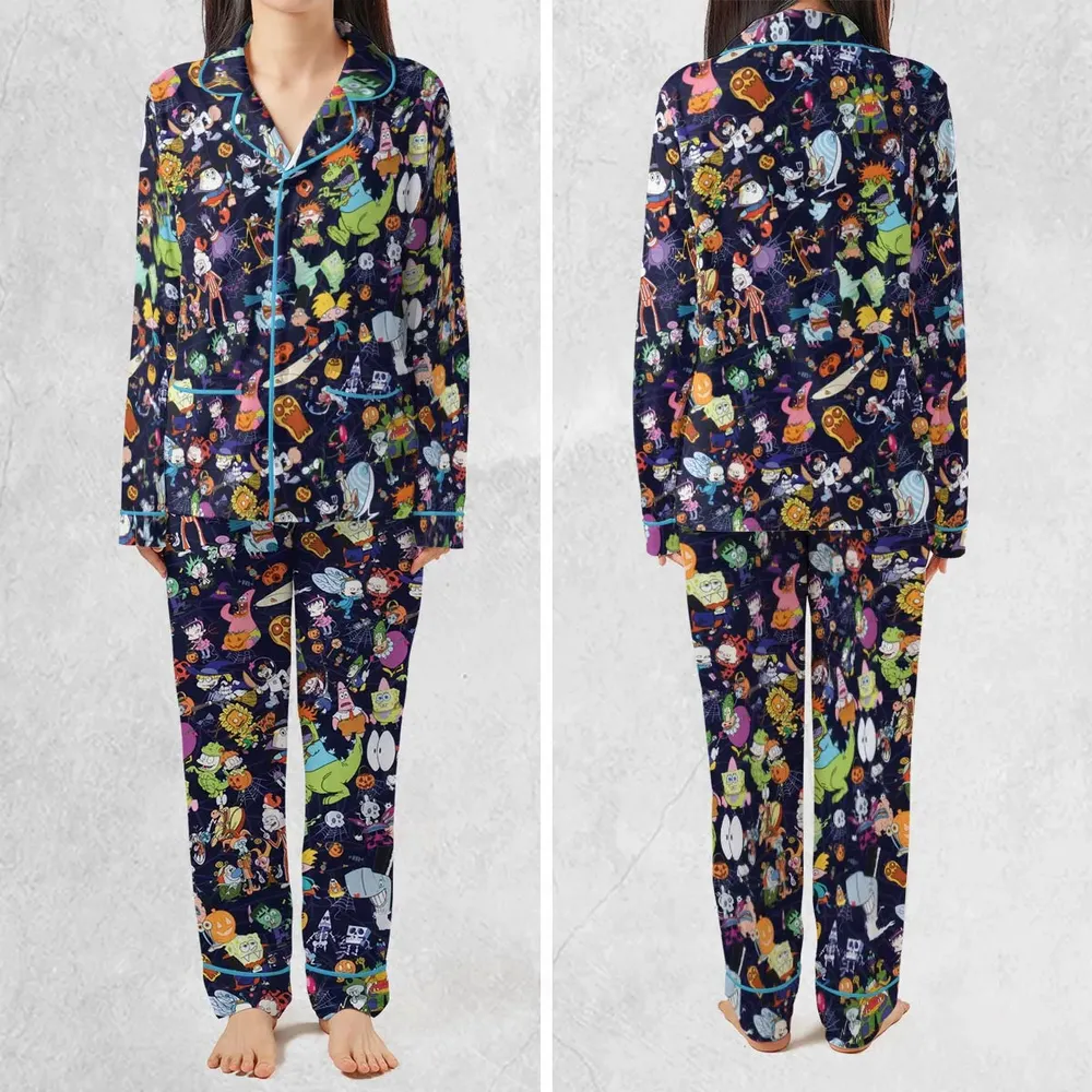 Nickelodeon Halloween Party Pajamas Set - 2