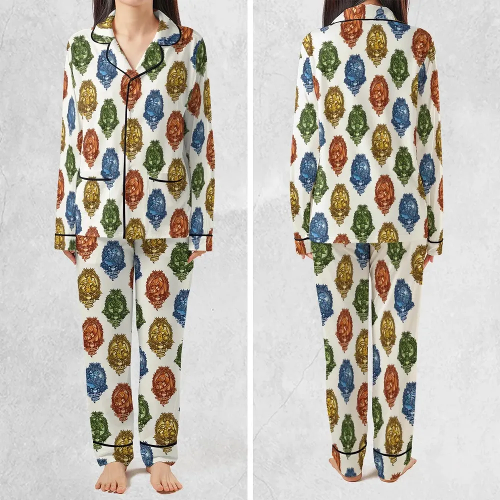 Water Grass Electric Fire I Choose Pattern Pajamas Set - 2