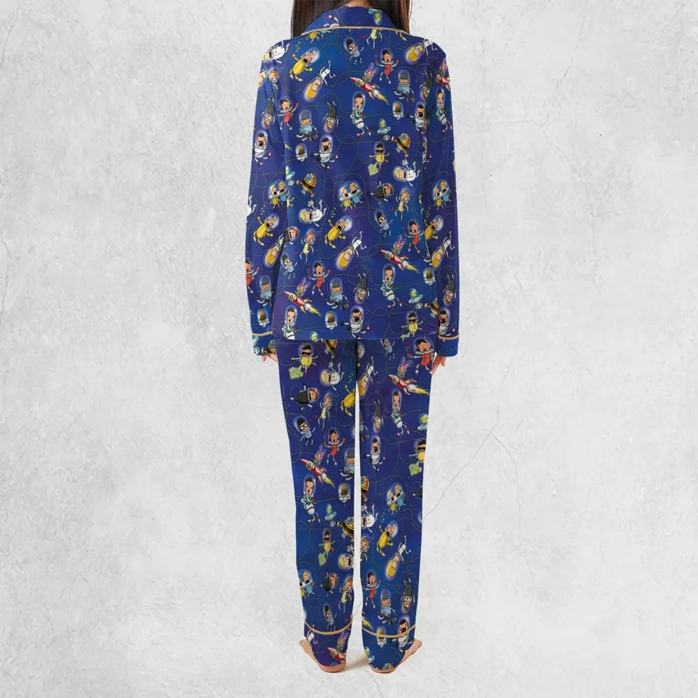 Outer Space Bob's Burgers Pajamas Set - 4