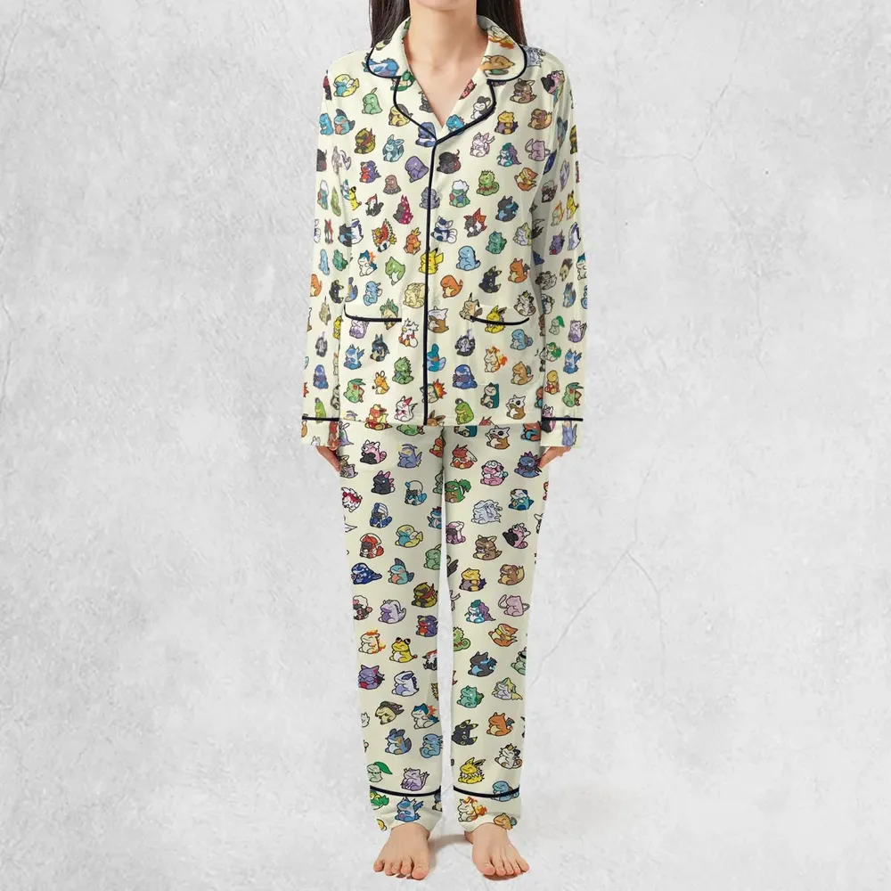 Pokemon In Substitute Style Pajamas Set - 3