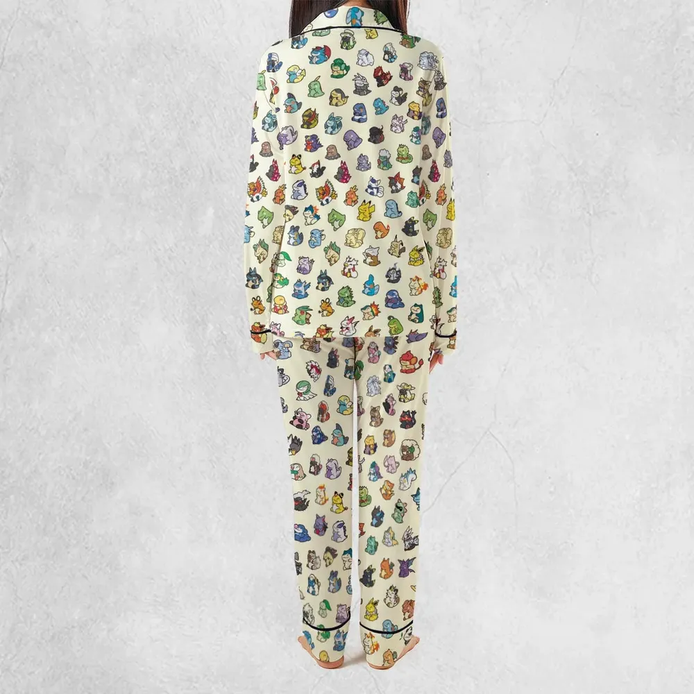Pokemon In Substitute Style Pajamas Set - 4