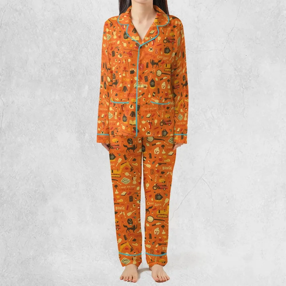 Fantastic Mr. Fox Pattern Pajamas Set - 3
