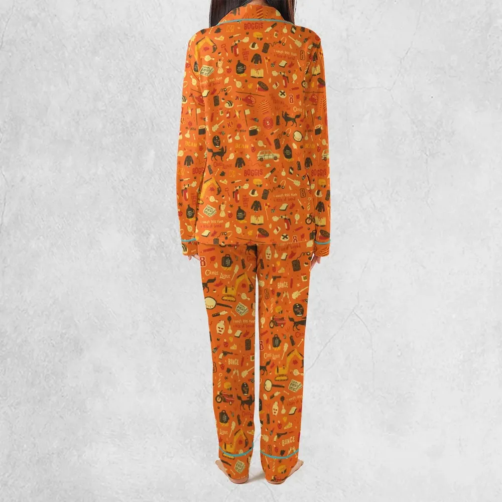Fantastic Mr. Fox Pattern Pajamas Set - 4