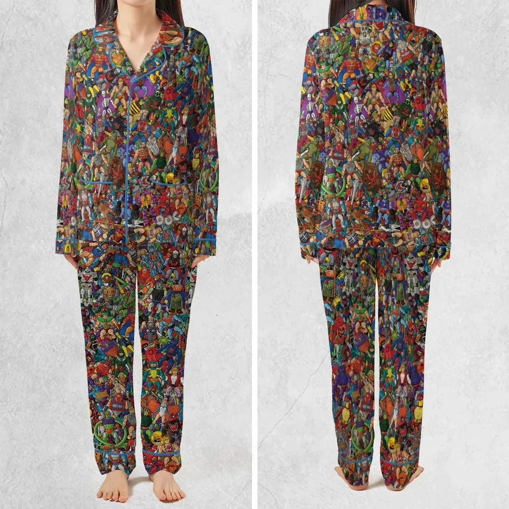 MOTU's Characters Figure Pattern He-man and The Masters of The Universe Pajamas Set - 2