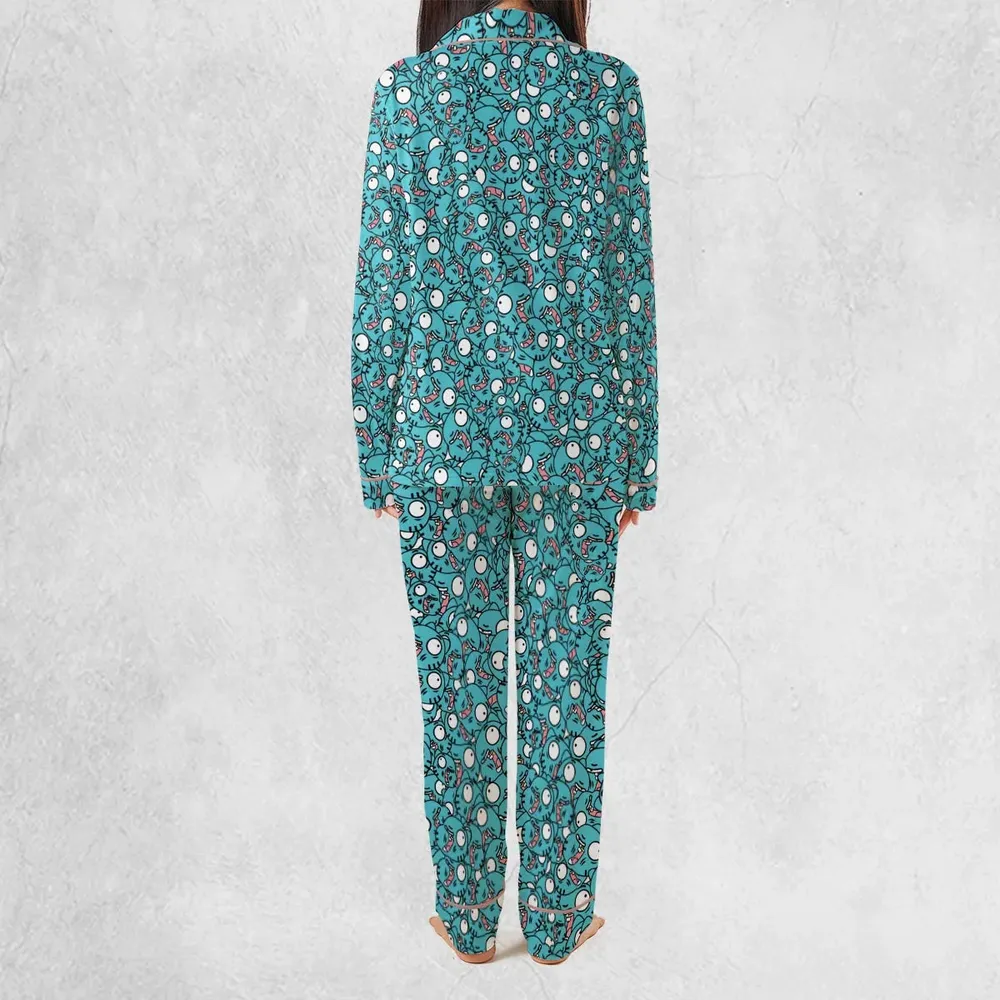 Gumball Watterson Pattern Pajamas Set - 4