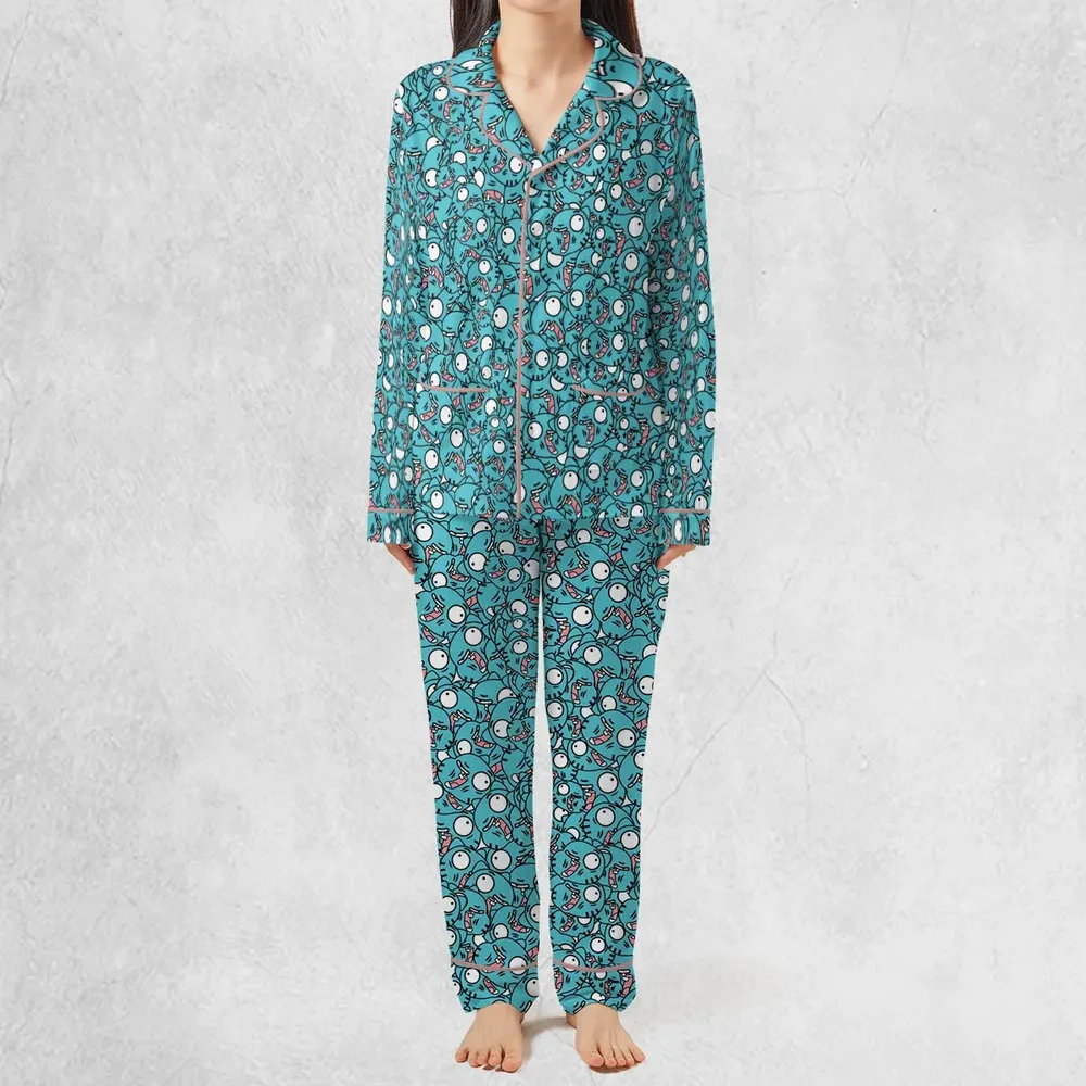 Gumball Watterson Pattern Pajamas Set - 3