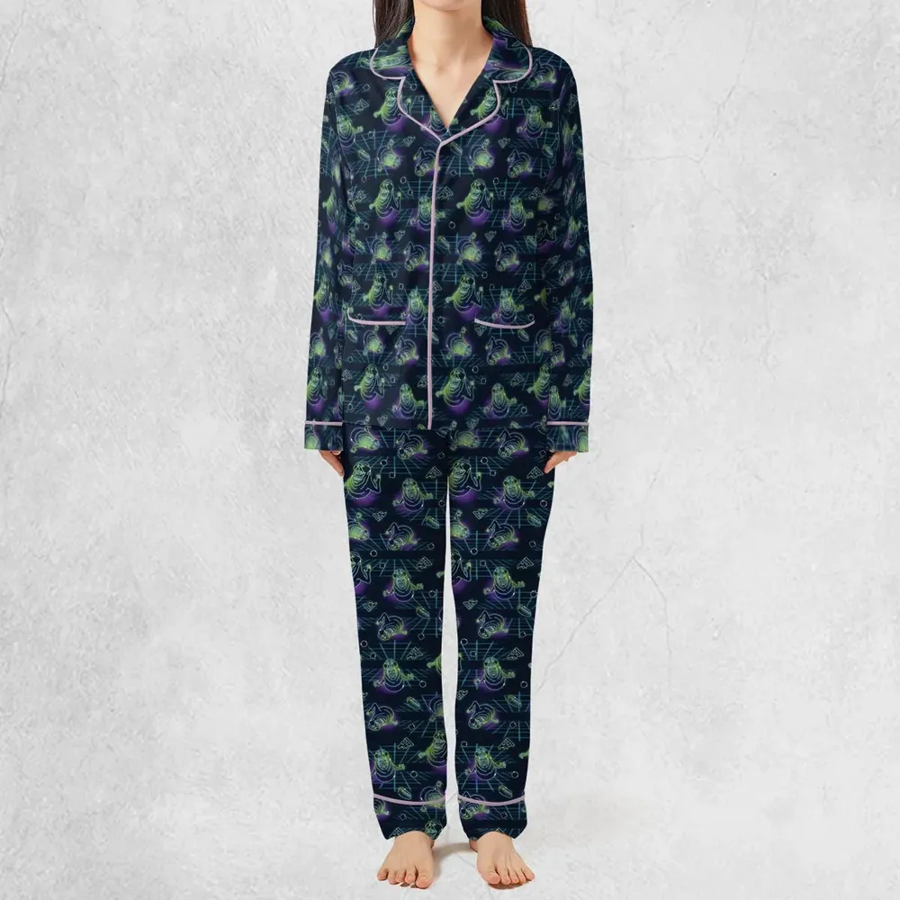 The Real Ghostbusters Slimer Classics Retro Pajamas Set - 3