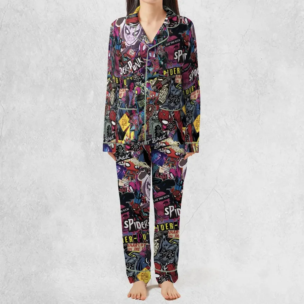 Spider-Punk Get Punked Across Spider-Verse Pajamas Set - 3