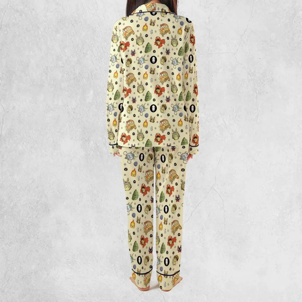 Ghiblipalooza Ghibli Themed Pajamas Set - 4