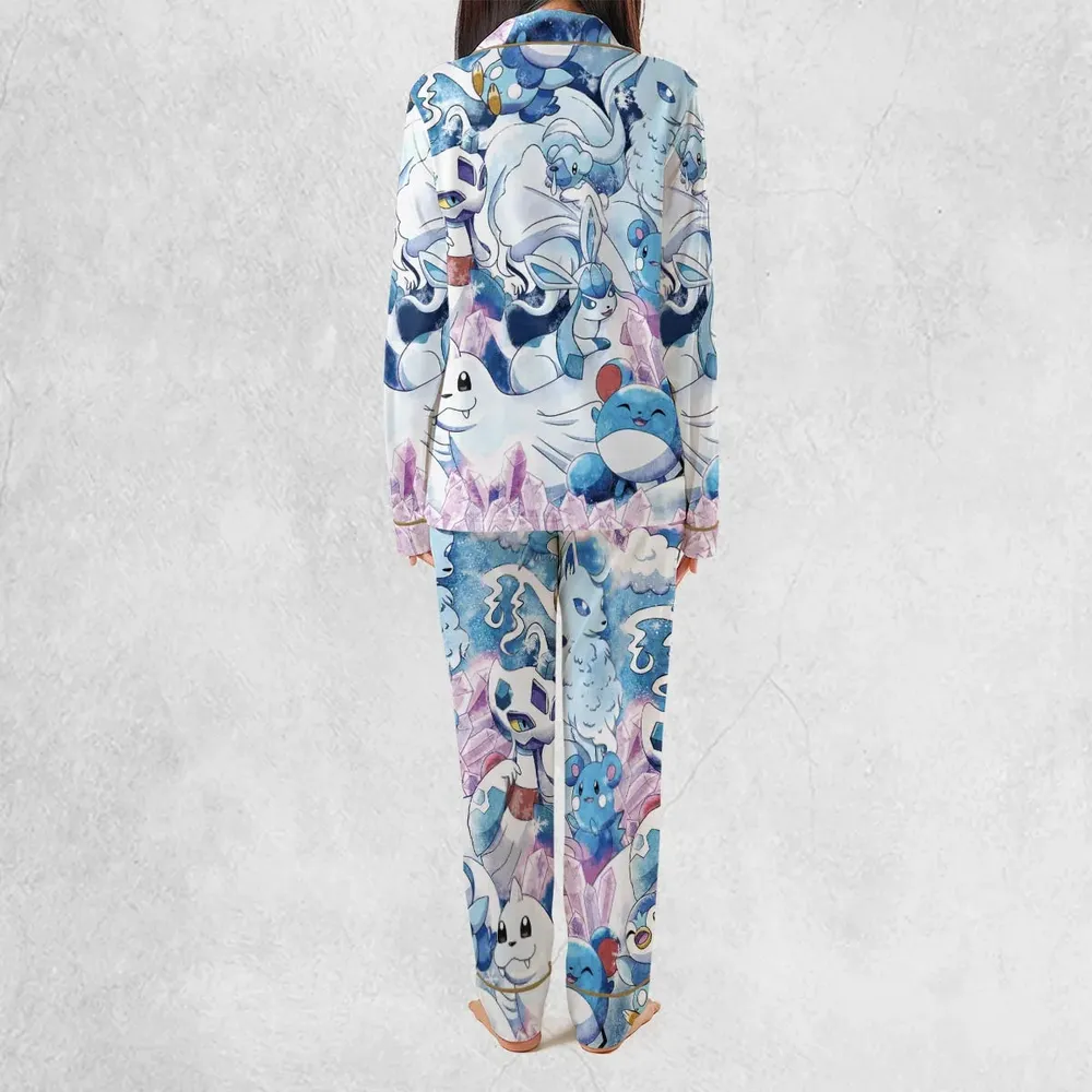 Winter Friends Pokemon Pattern Pajamas Set - 4