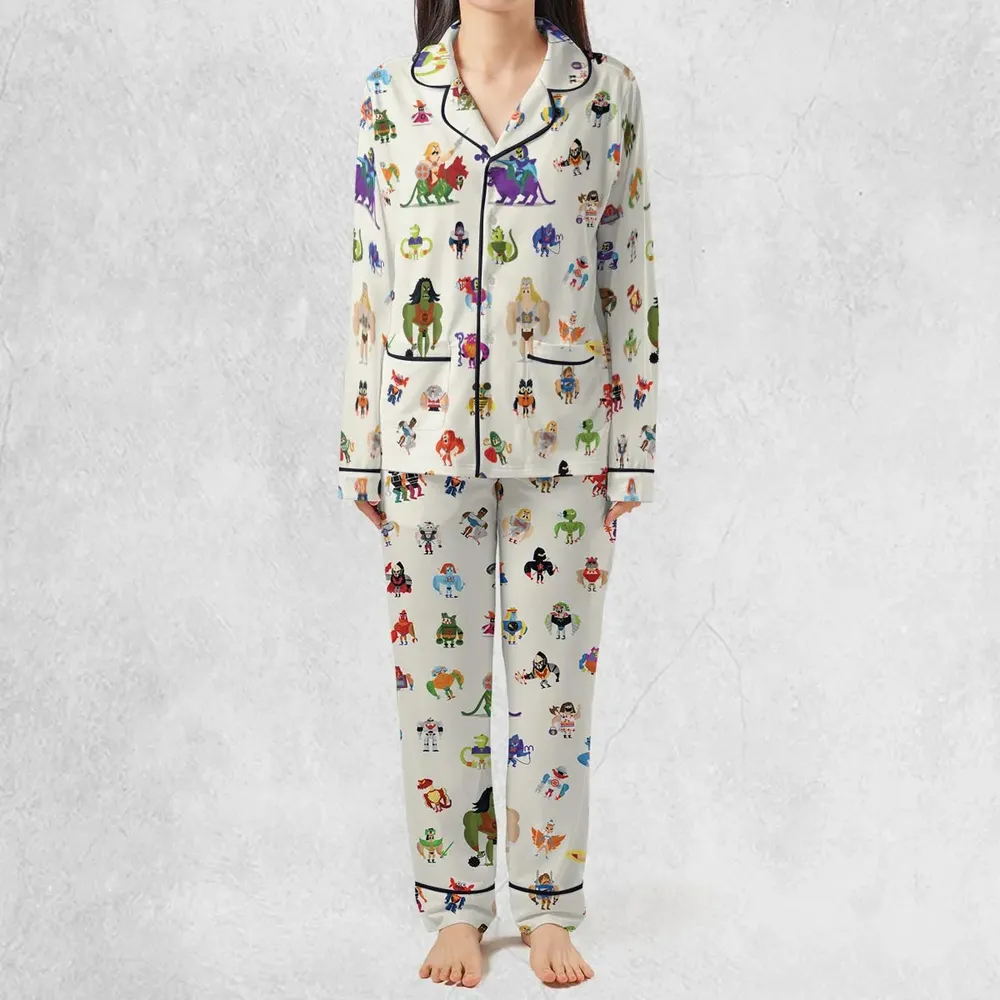 He-Man & Masters Of The Universe Characters Pattern Pajamas Set - 3
